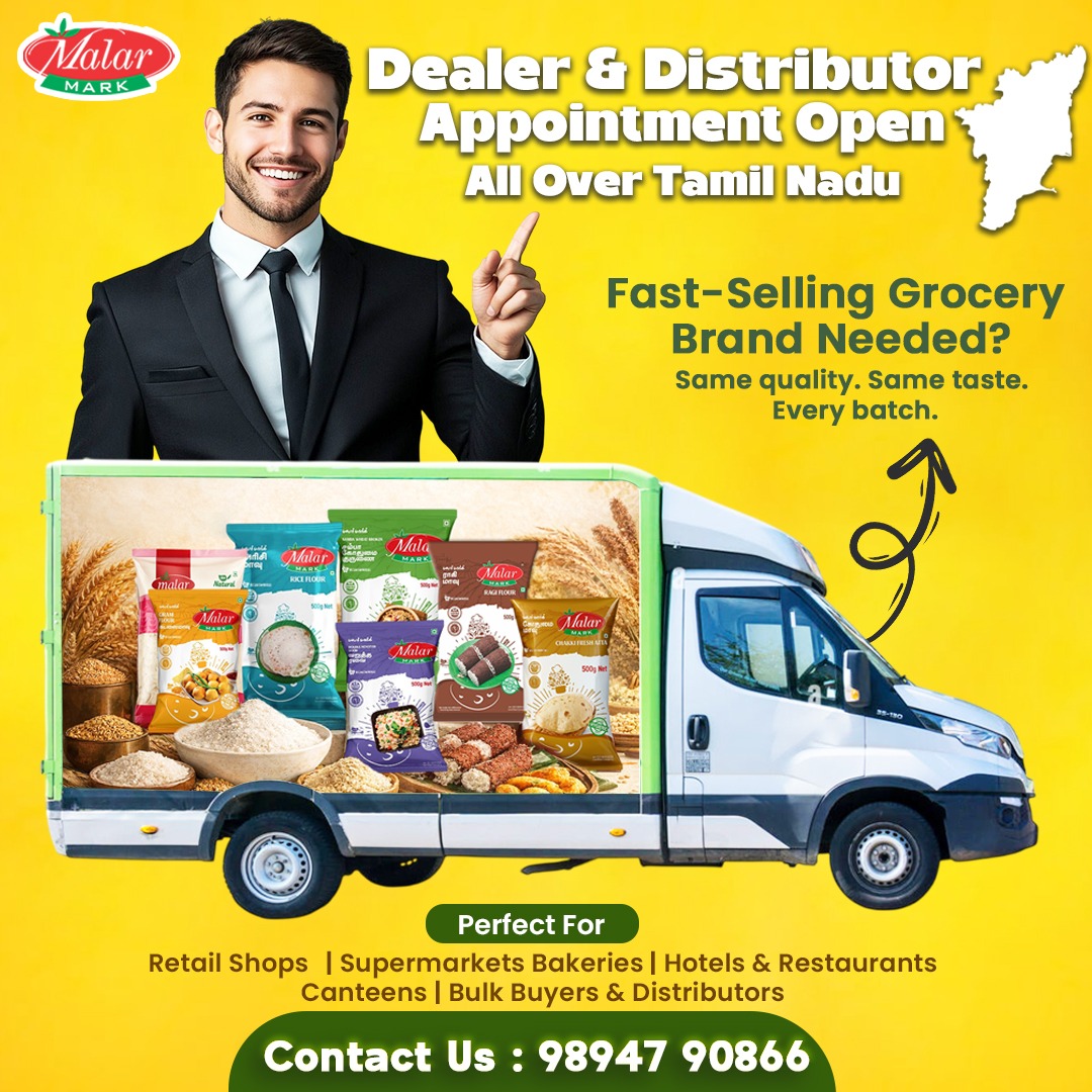 Malar Mark Foods Facebook ad: Dealer & Distributor Opportunity, Tamil Nadu