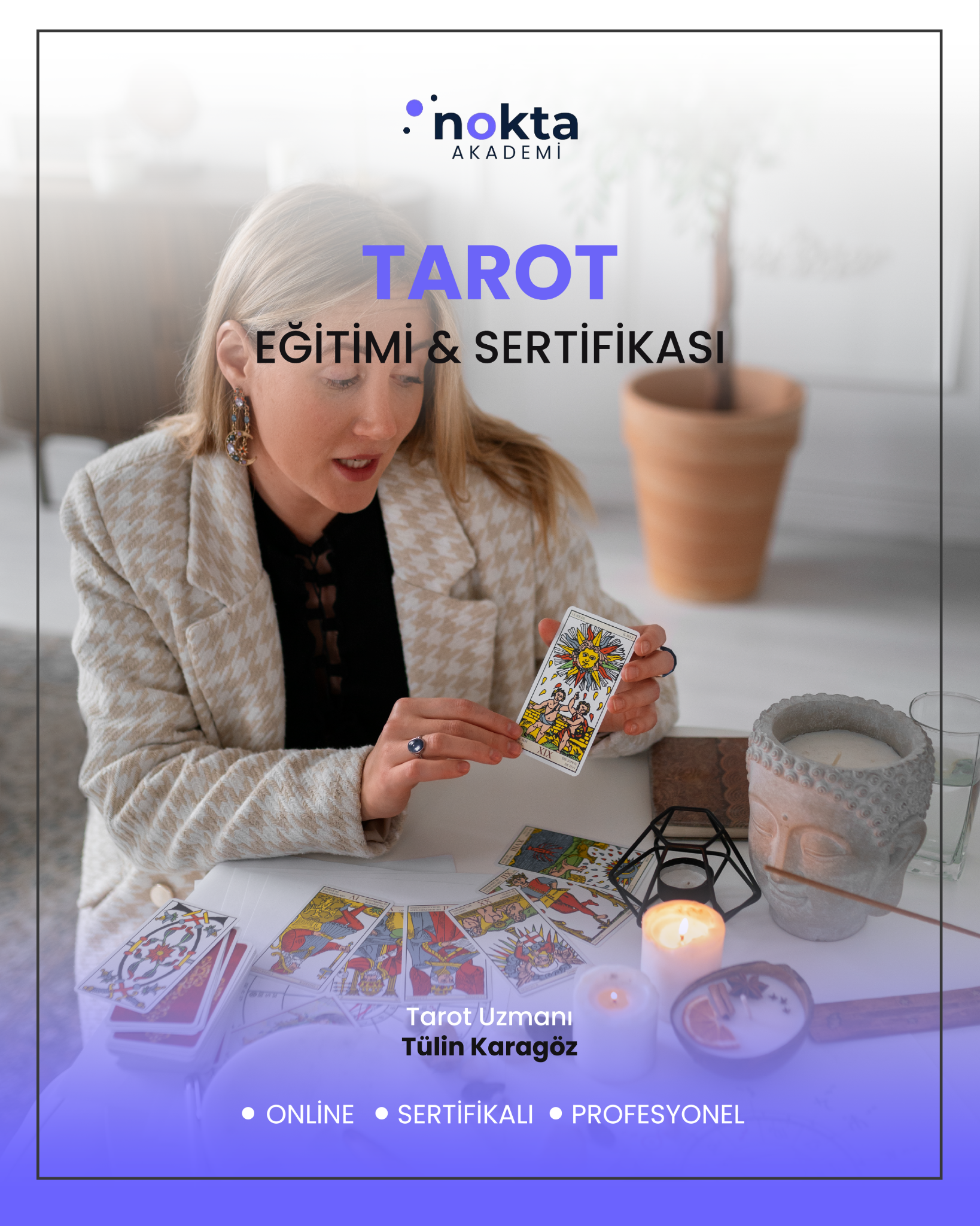 Nokta Akademi Facebook ad: Online Tarot Eğitimi ve Sertifikası