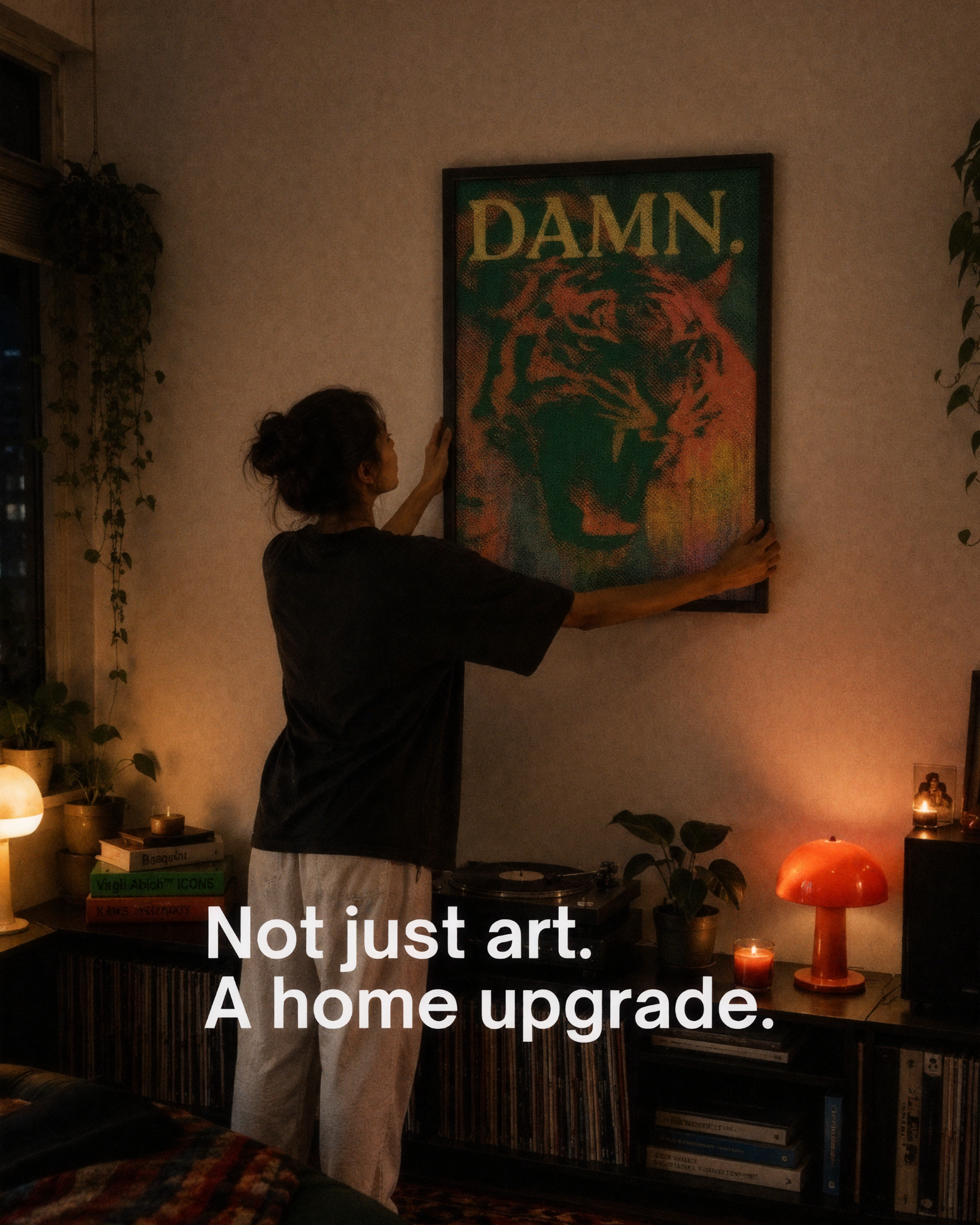Lemy Facebook ad: Home essentials: Art
