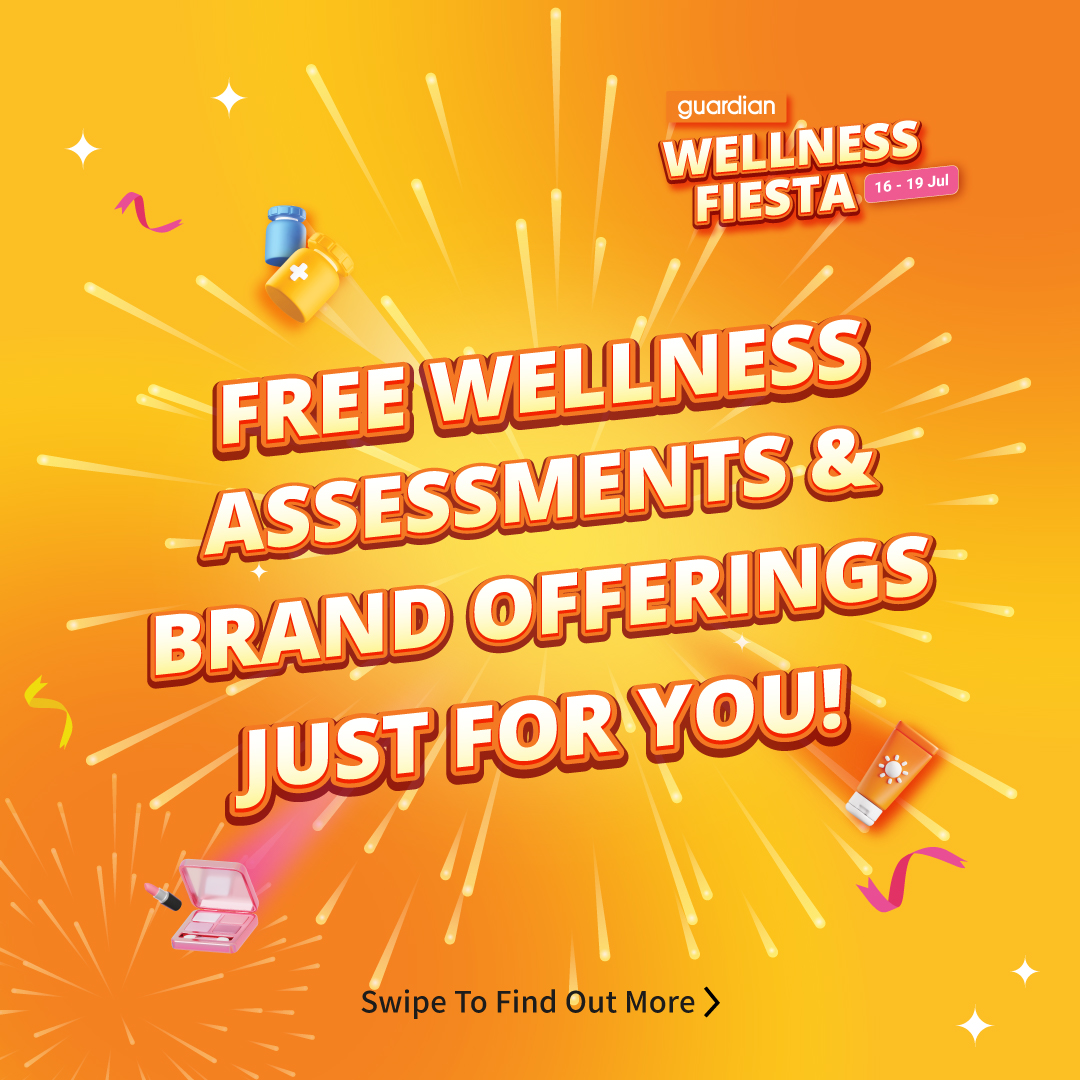 Guardian Health & Beauty Facebook ad: Guardian Wellness Fiesta
