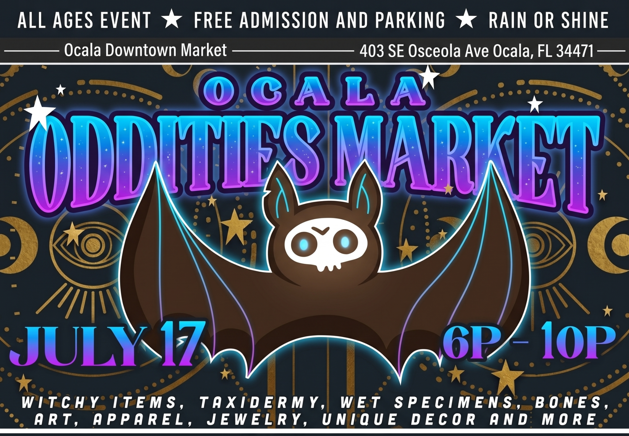 The Florida Oddities Market Facebook ad