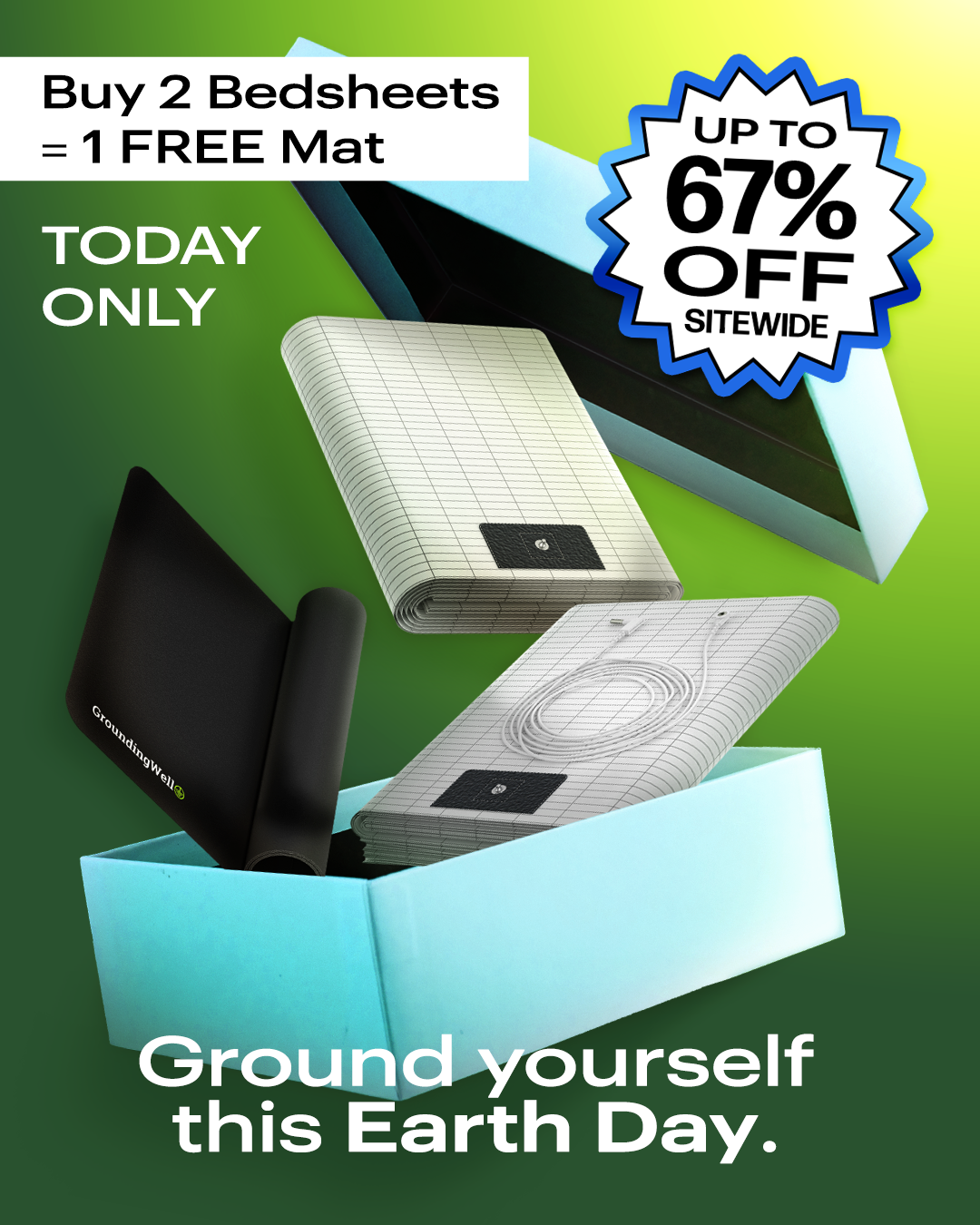 Grounding Health Benefits Facebook ad