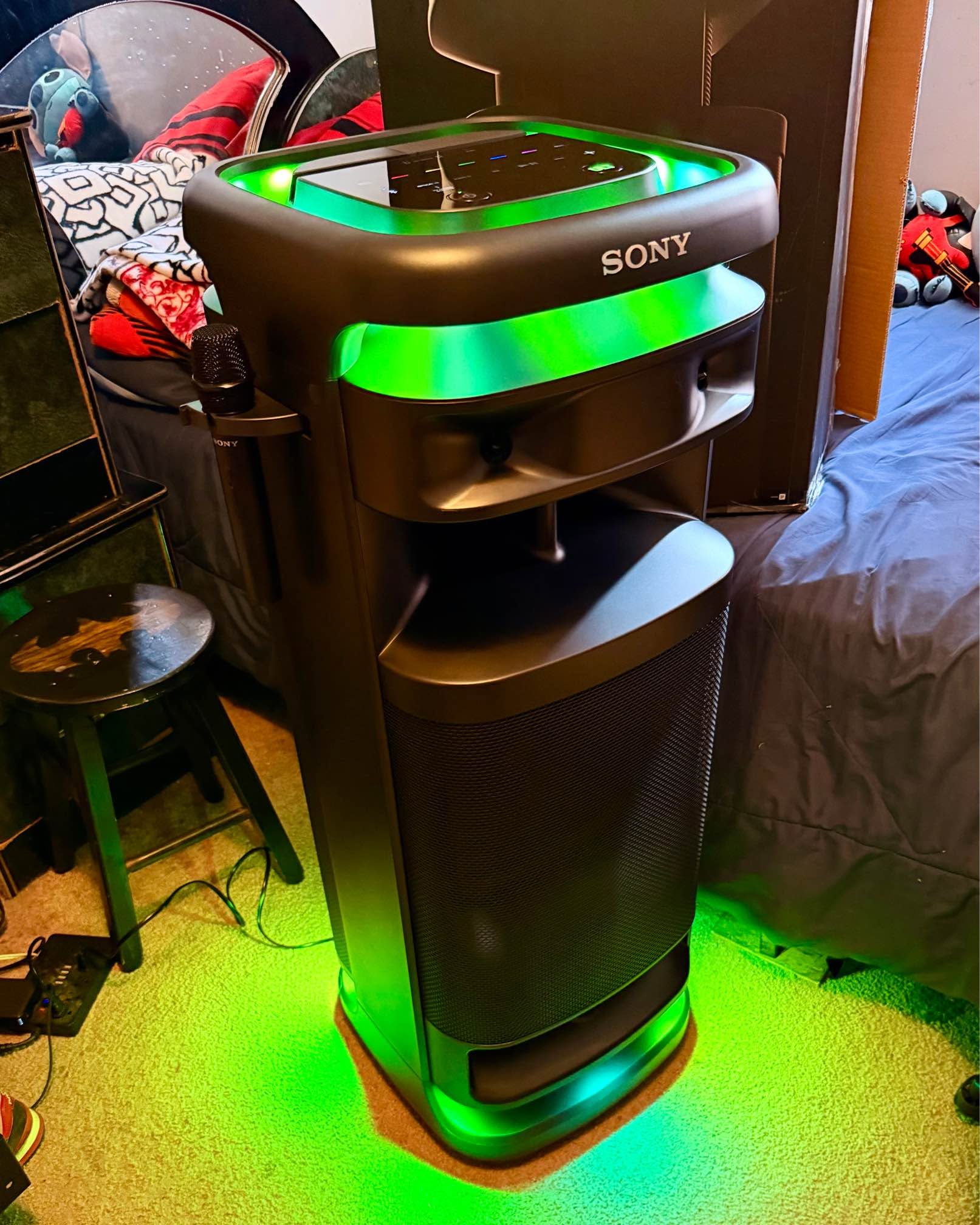 Jorge Giron Facebook ad: Sony ~ ULT Tower 10 Wireless Party Speaker ~ ULT Bass…
