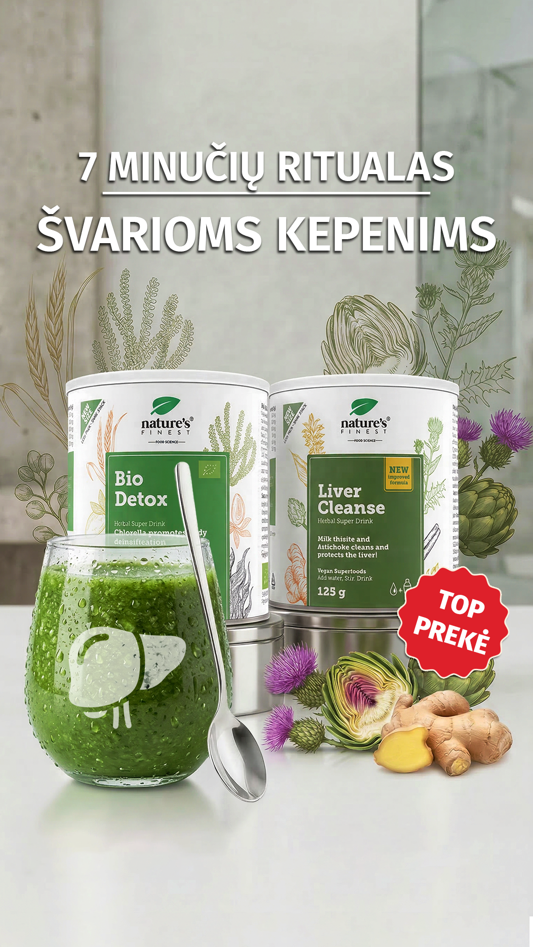 Nature's Finest Lithuania Facebook ad