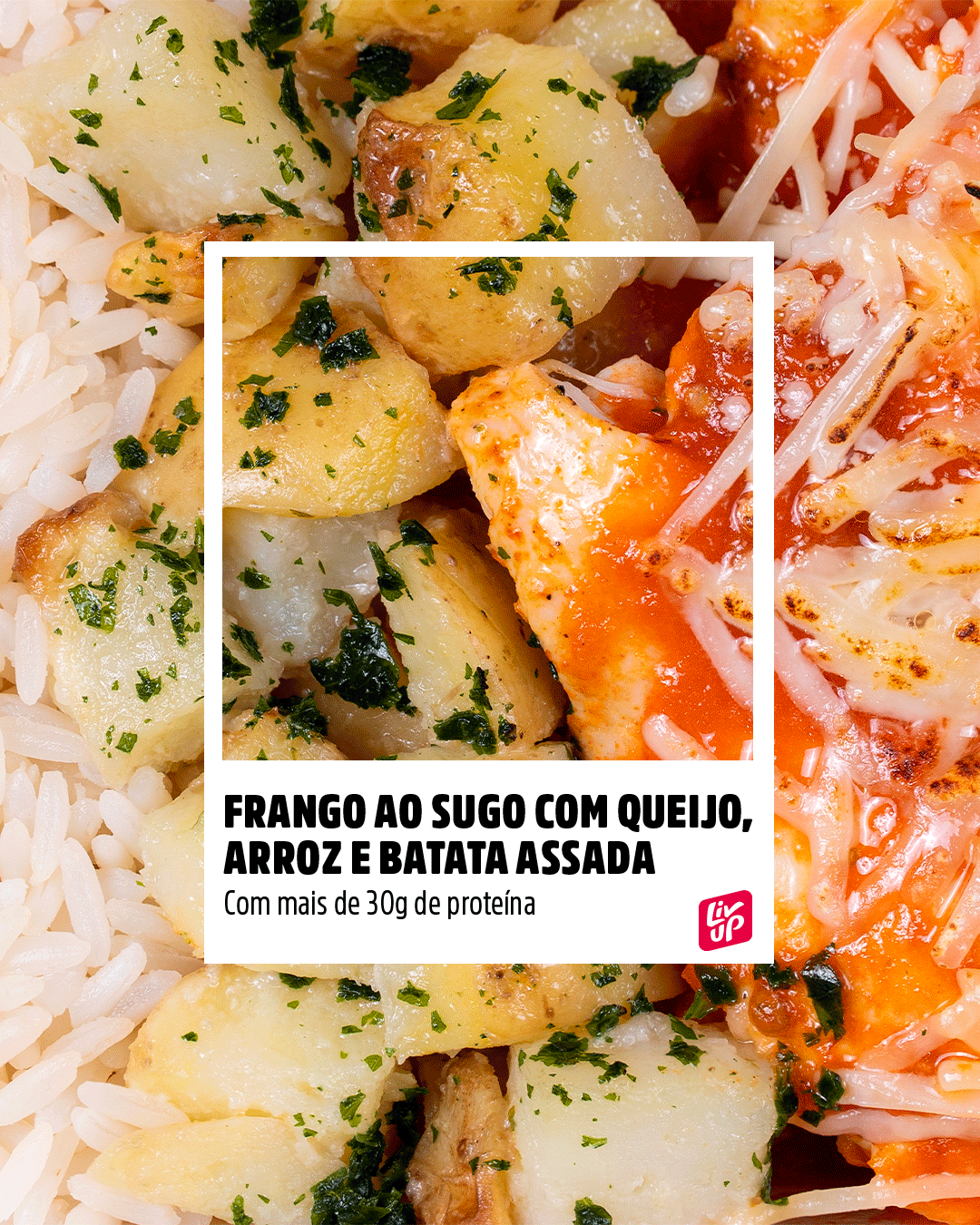 Liv Up Facebook ad: Marmitas a partir de R$16,99