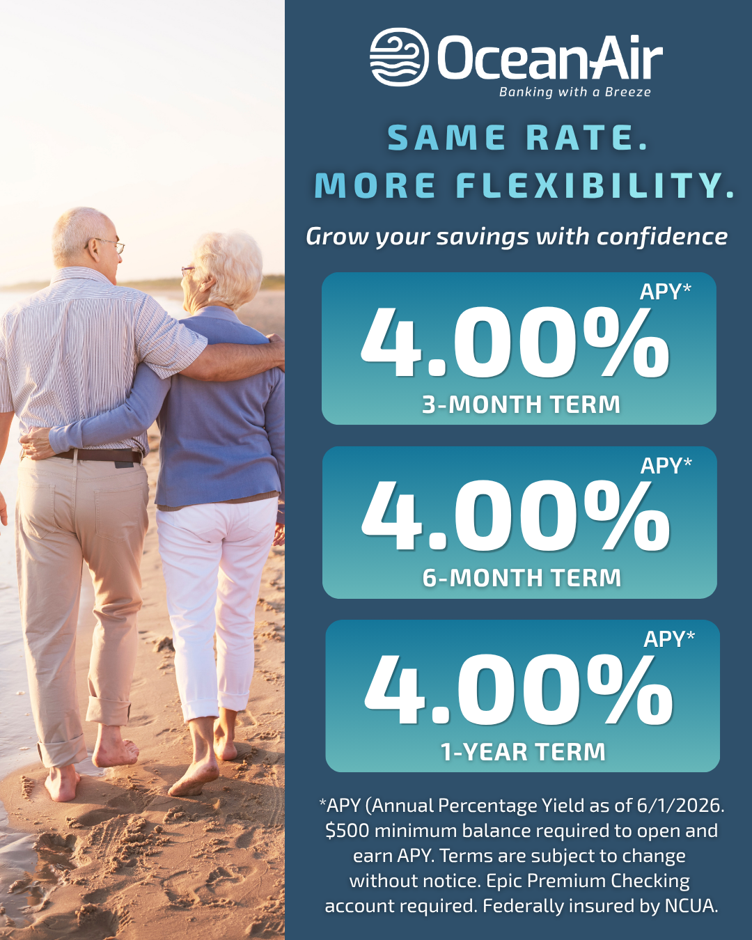 OceanAir Credit Union Facebook ad