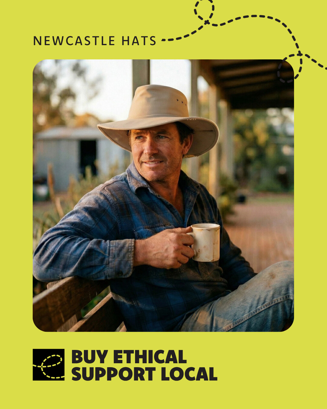 Ethical Clothing Australia Facebook ad