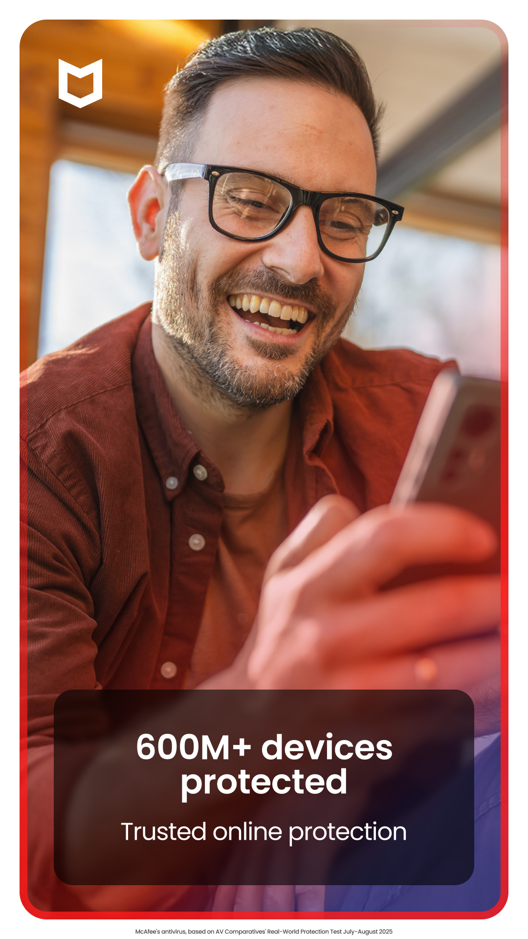 McAfee Facebook ad