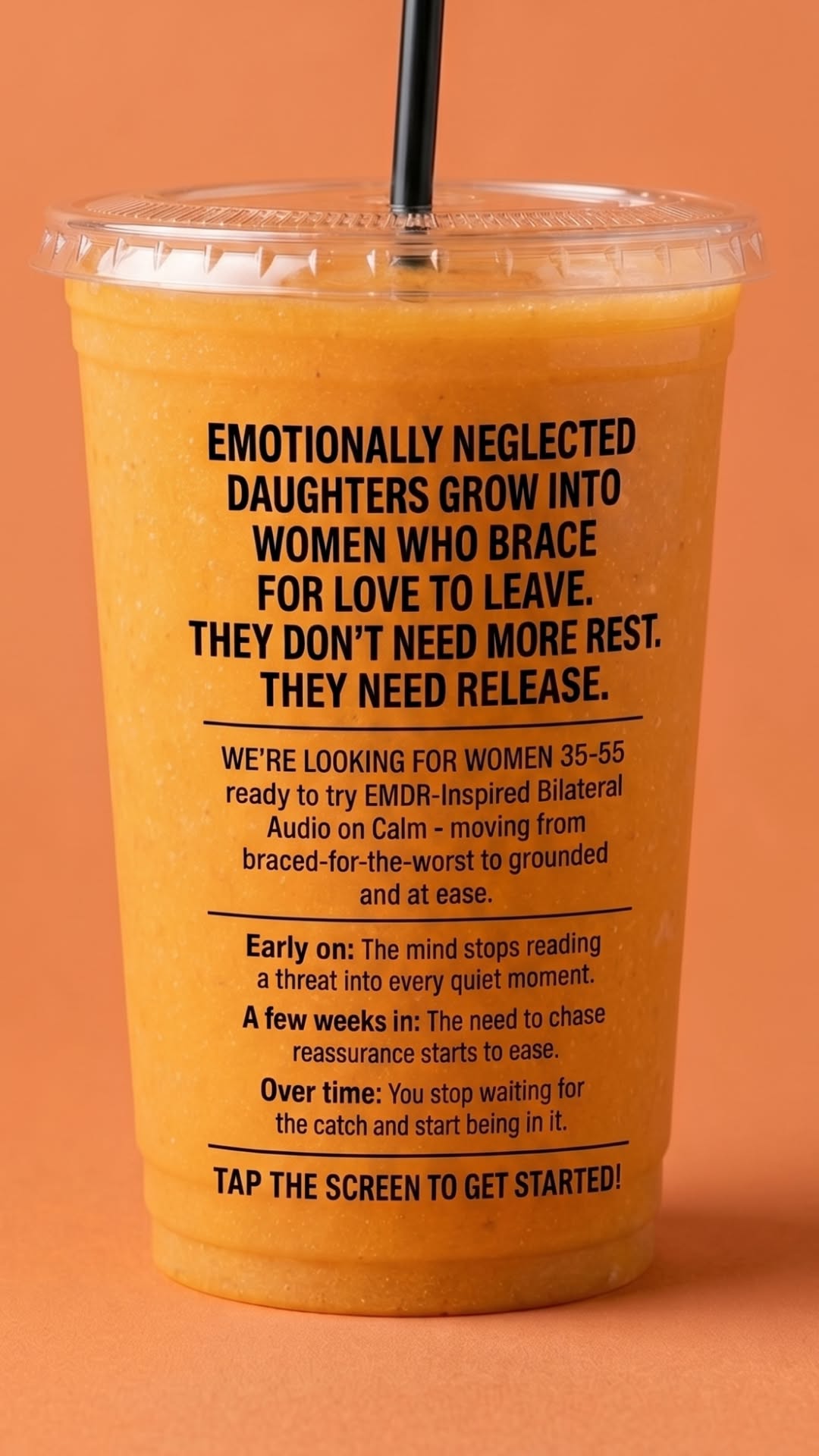 Calm Facebook ad