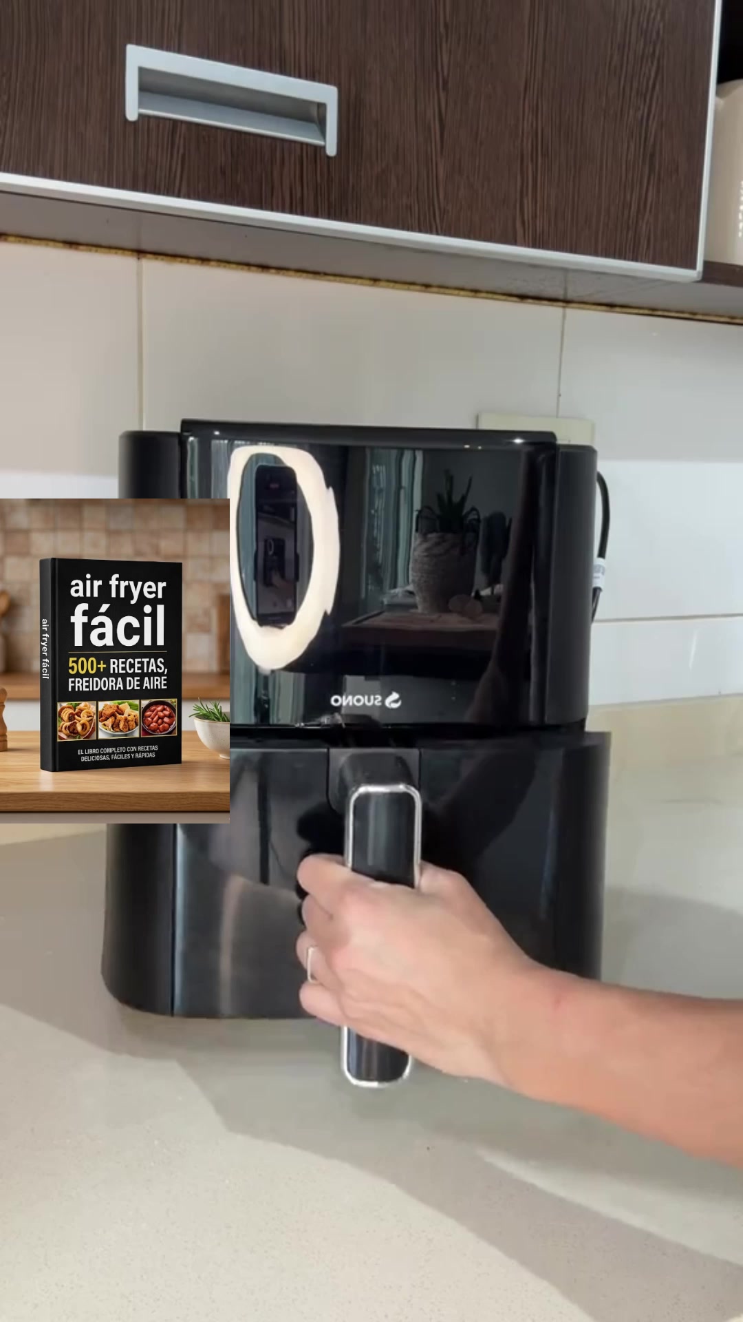 Recetas rapidas y saludables Facebook ad: Sácale el máximo provecho a tu Air Fryer