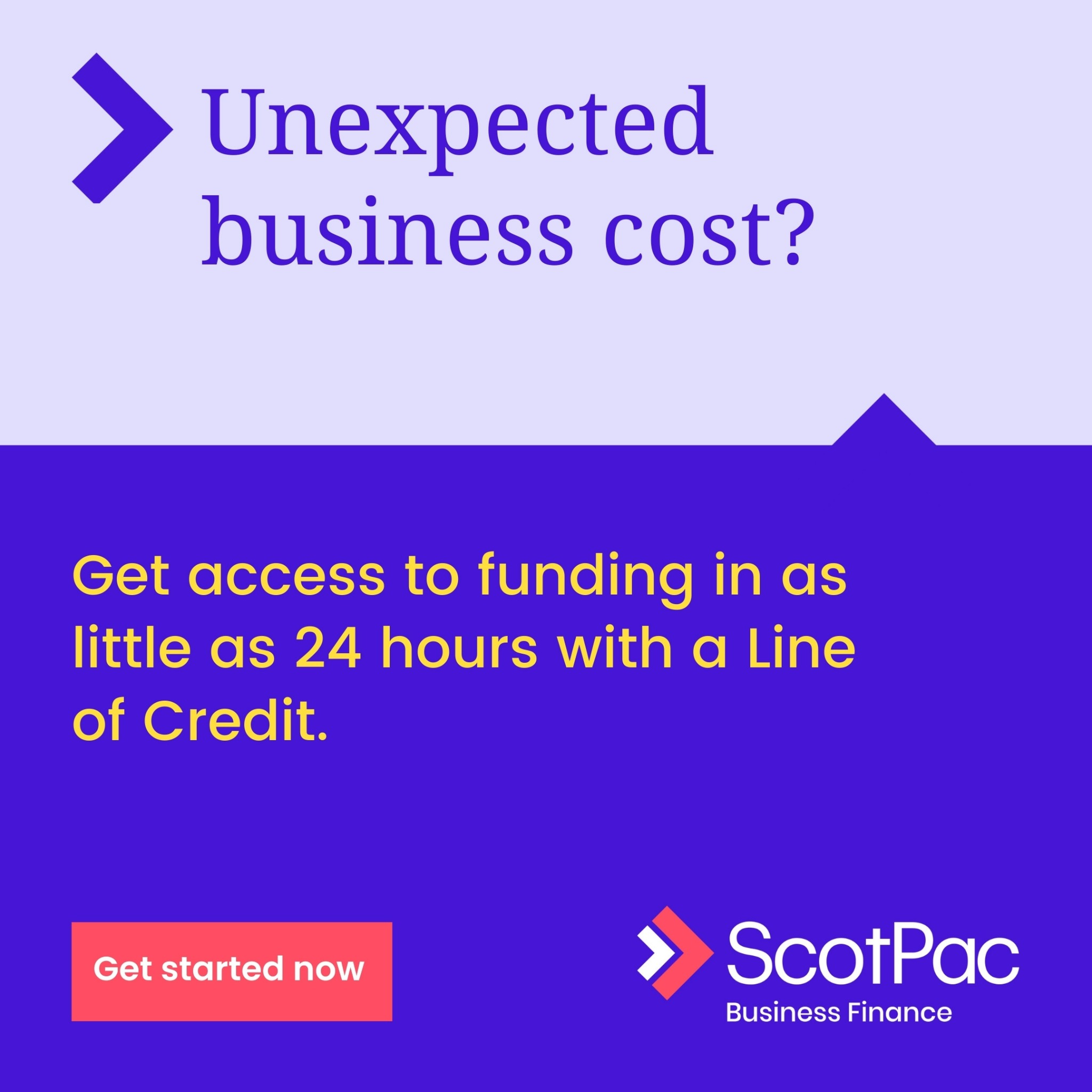 ScotPac Business Finance Facebook ad