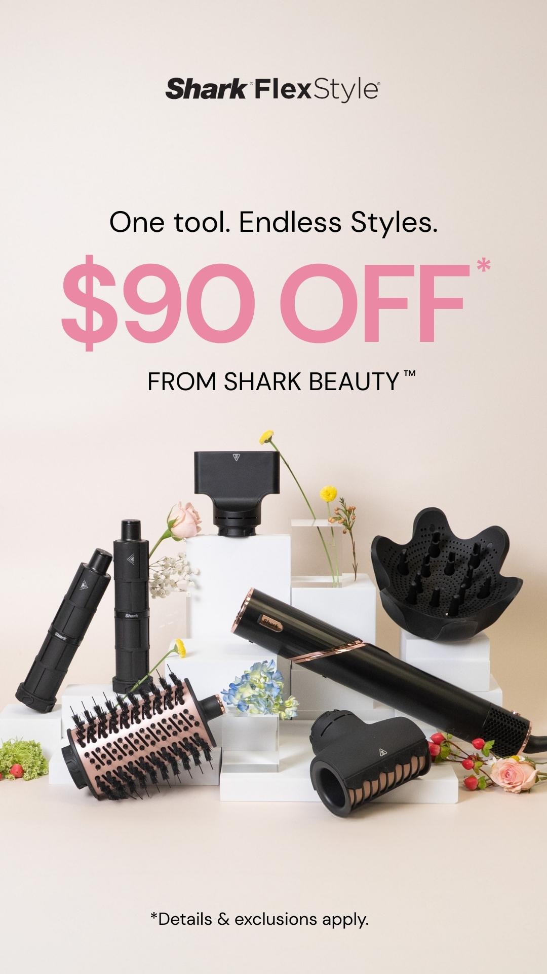 Shark Beauty Facebook ad
