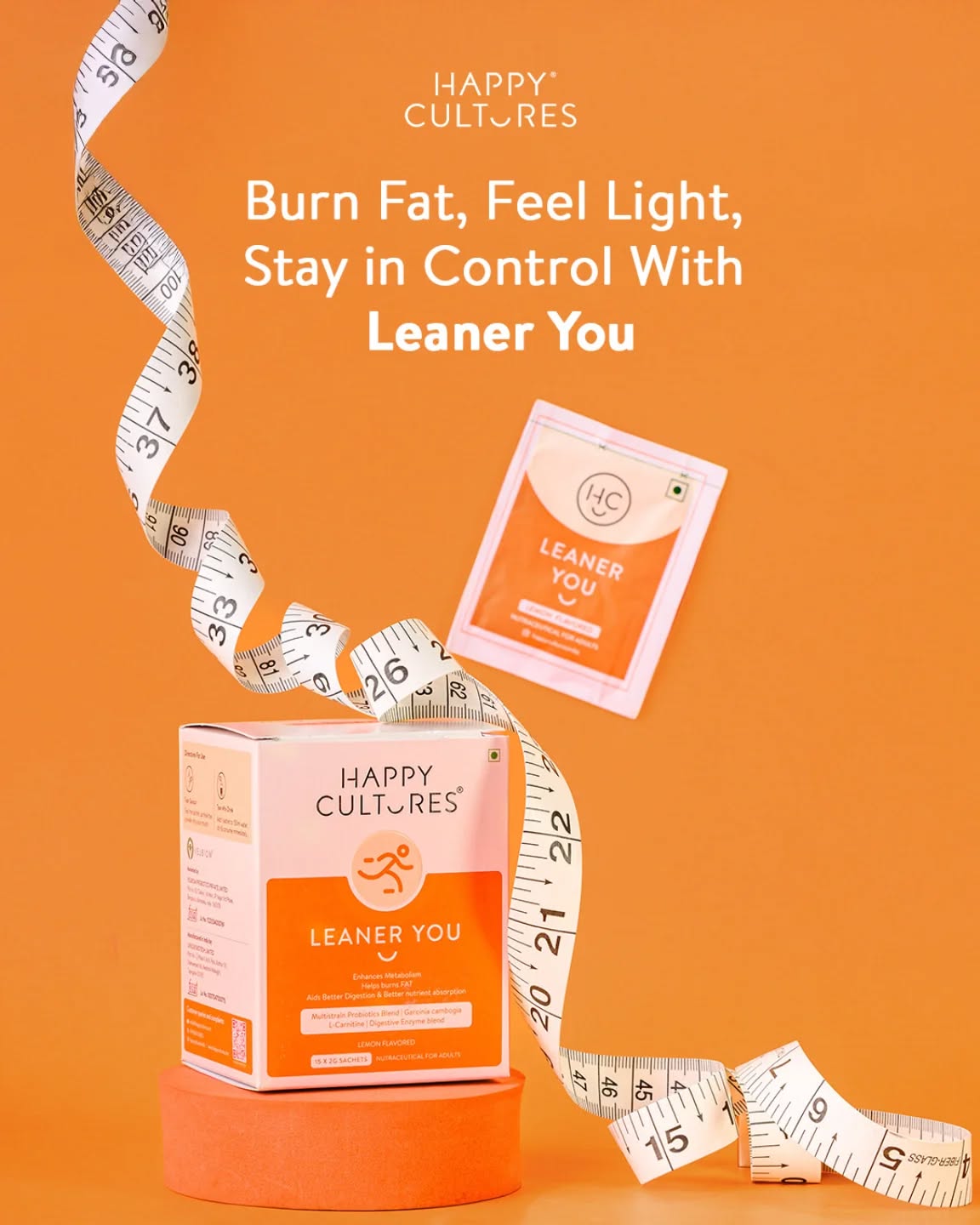 Happyculturesofficial Facebook ad: Burning fat is not just about cutting calories…