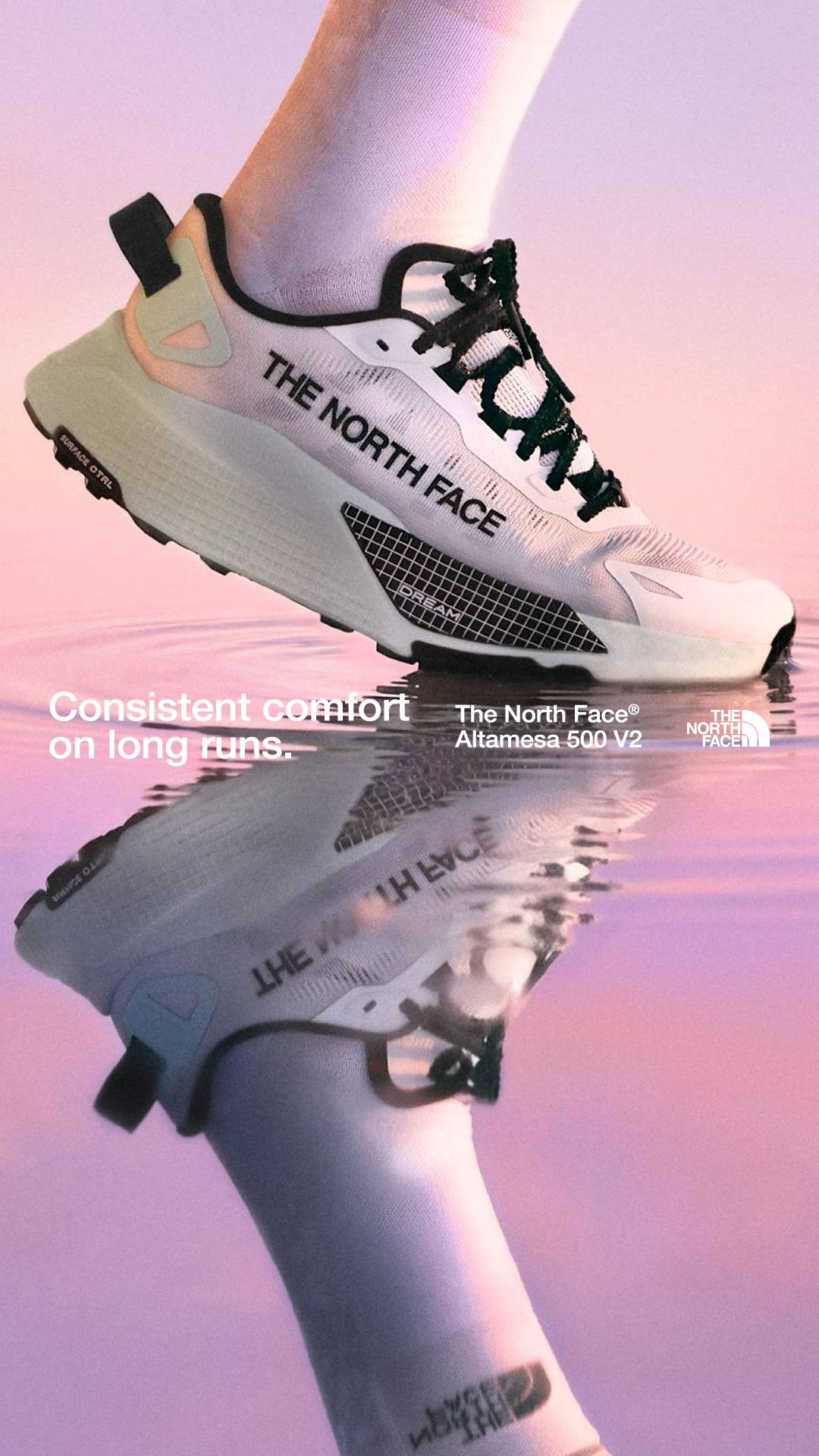 The North Face Facebook ad