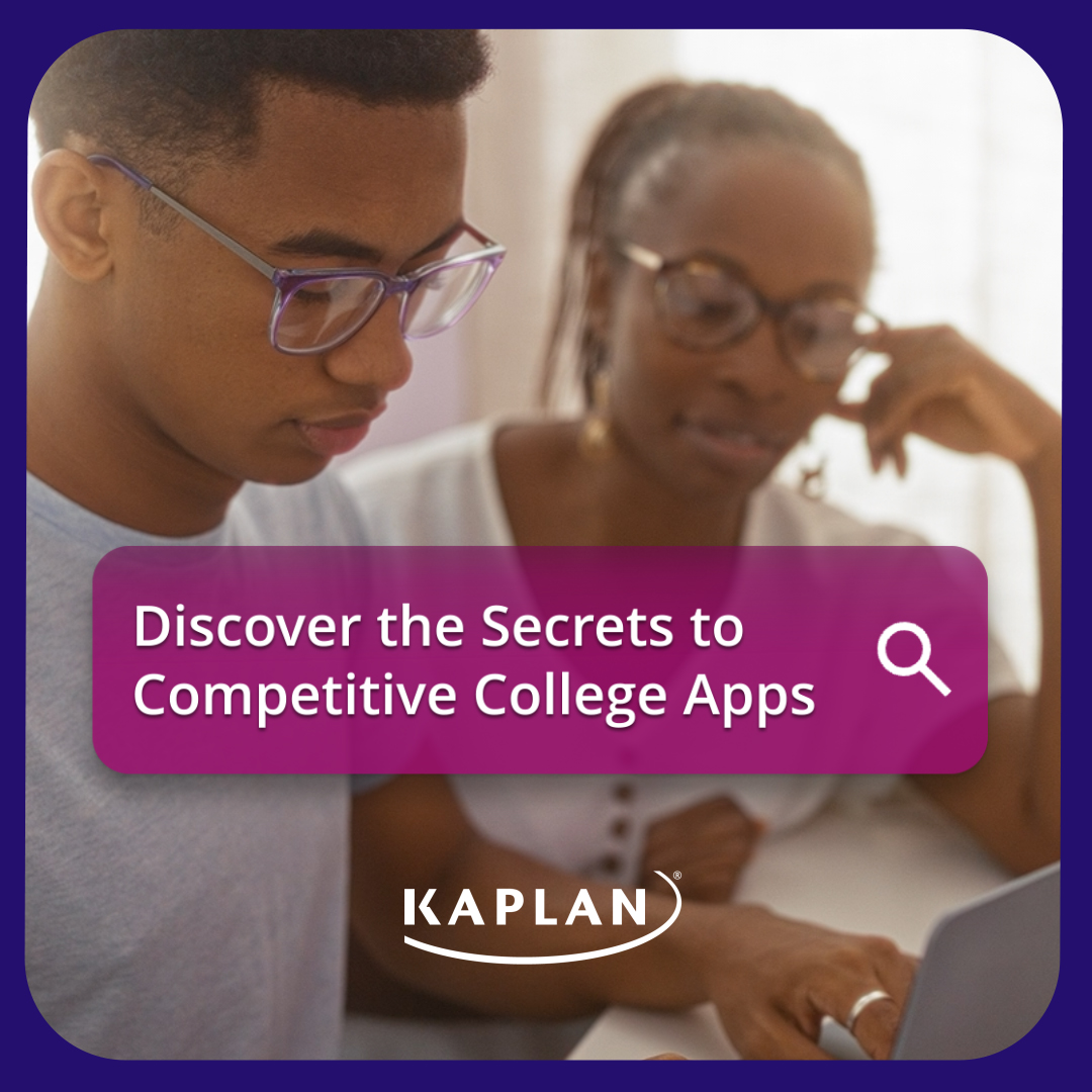 Kaplan College Prep Facebook ad: College Admissions Experts
