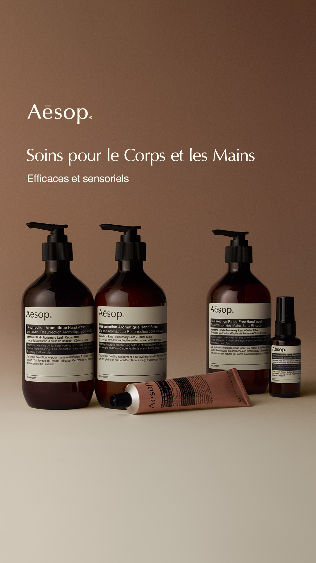 Aesop Facebook ad