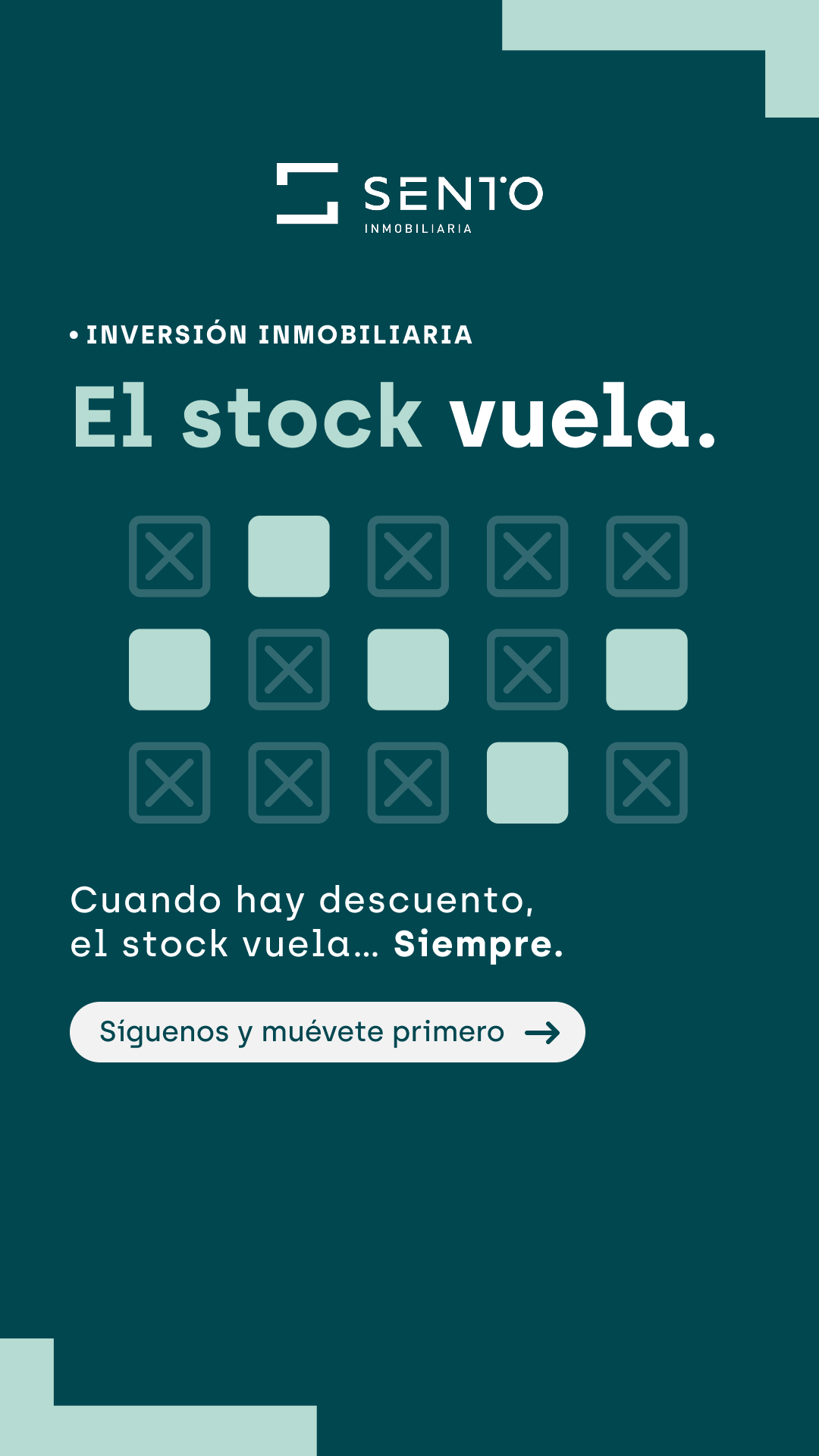 Sento Inmobiliaria Facebook ad: En inversión inmobiliaria, enterarte antes puede marcar la…