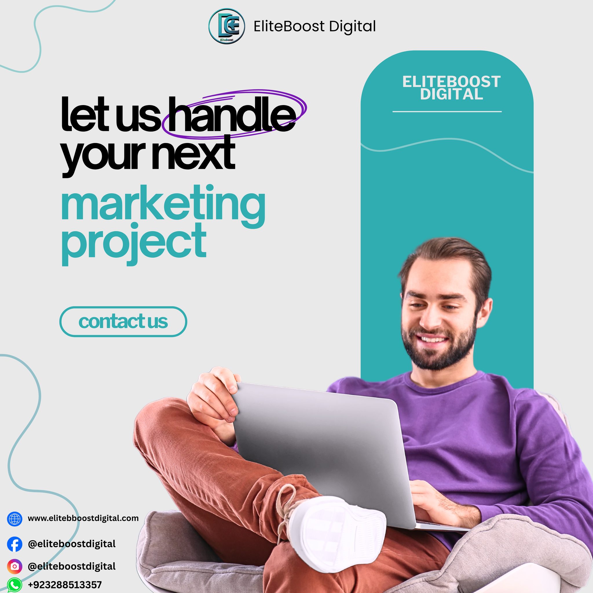 EliteBoost Digital Facebook ad
