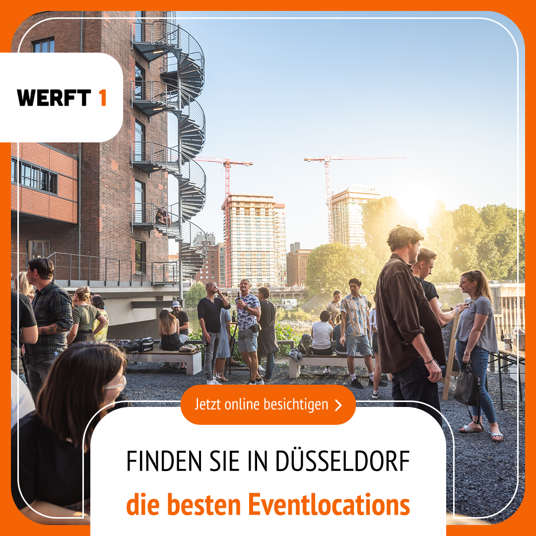 WERFT 1 Facebook ad: Eventlocations in Düsseldorf: Ihre Traumveranstaltung…