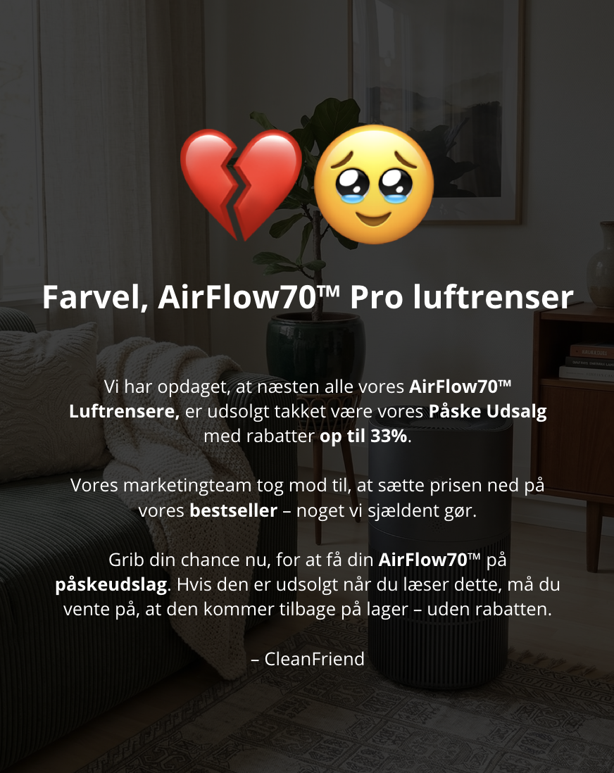 CleanFriend Facebook ad