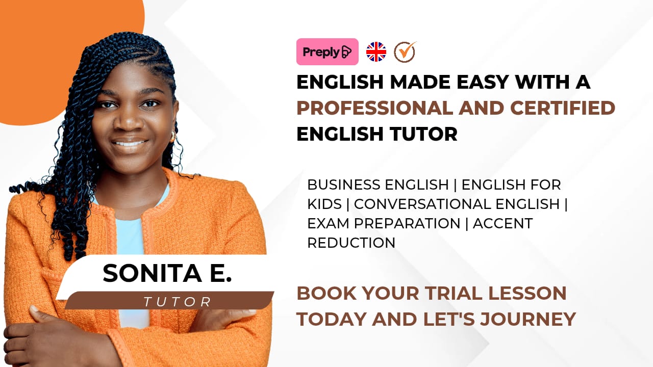 The Talking Drum Facebook ad: Exam prep classes with a professional