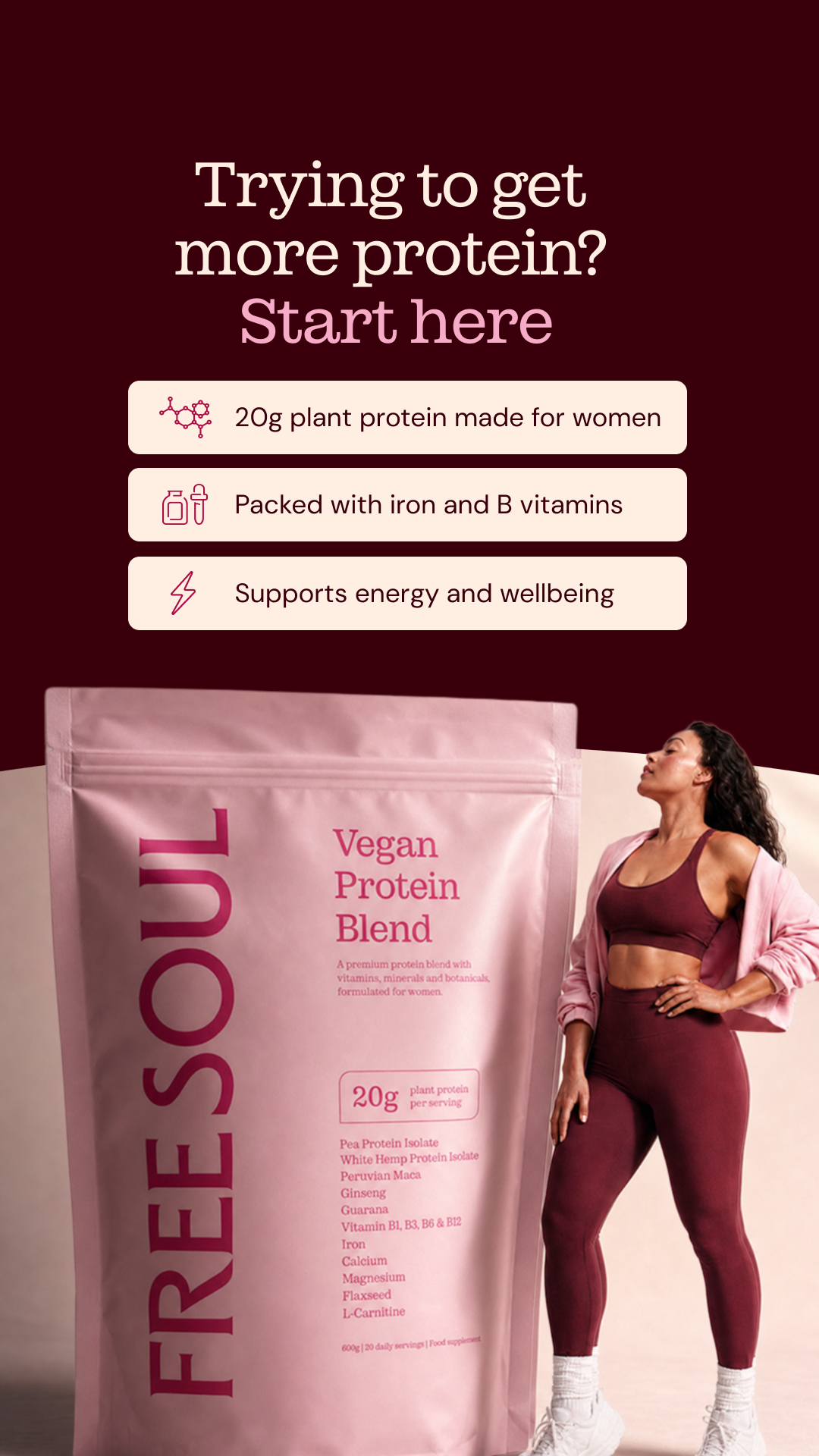 Free Soul Facebook ad