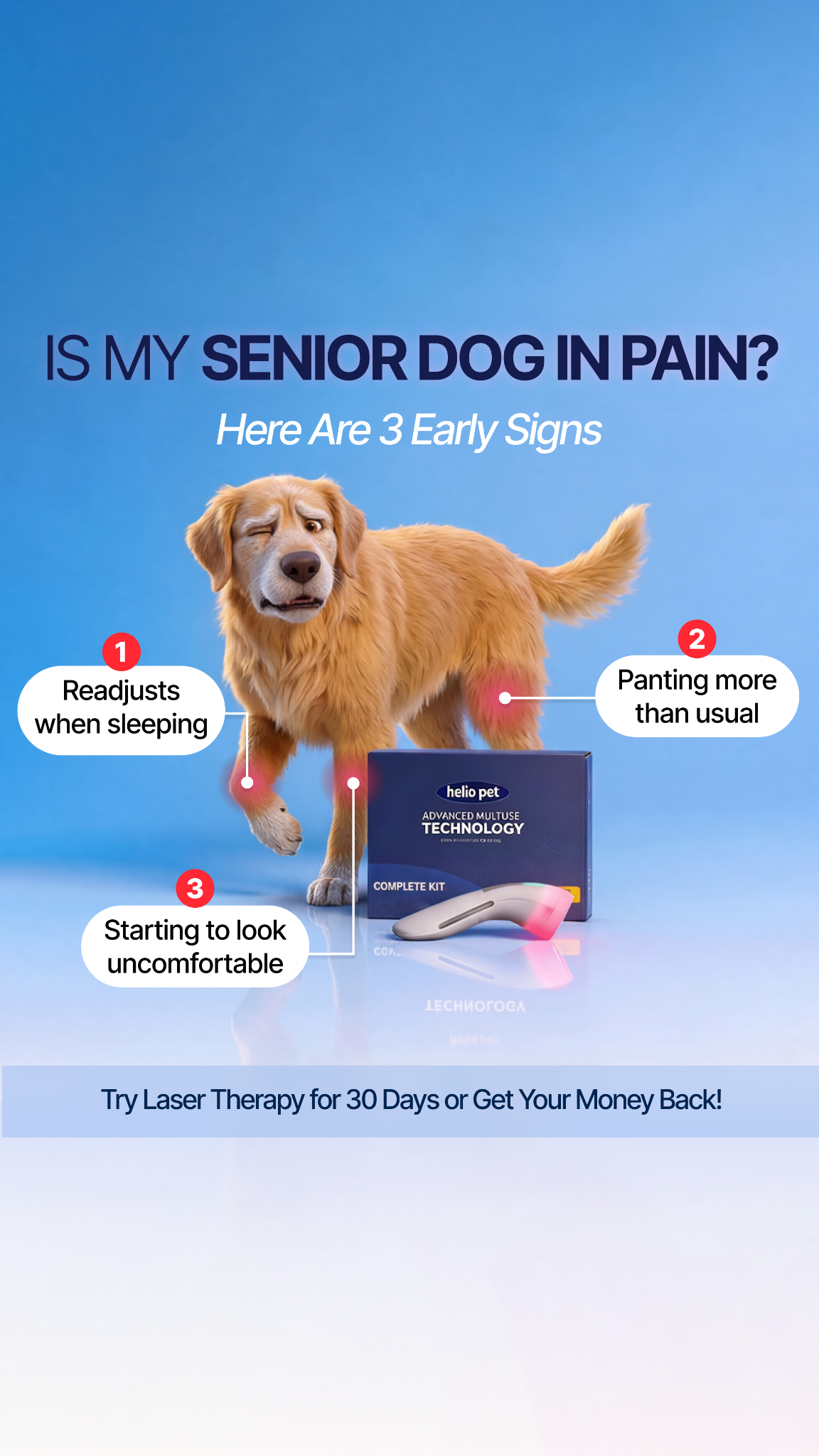 Helio Pet Facebook ad