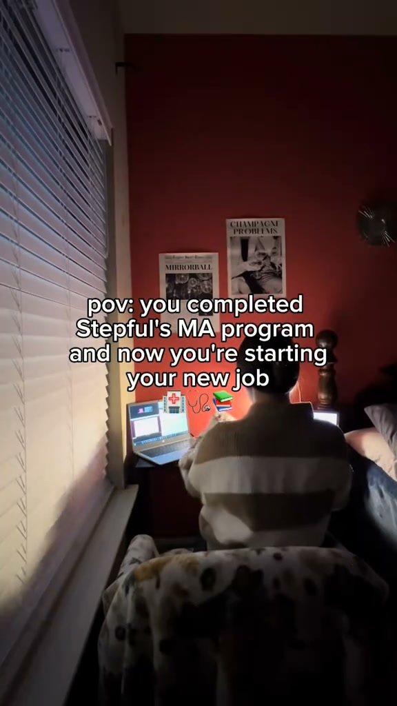 Stepful Facebook ad: Become a Medical Assistant Around Your Life