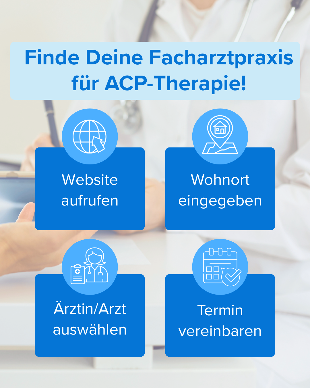 ACP-Therapie - Natürlich gegen Schmerzen Facebook ad: Finde jetzt Deinen ACP-Spezialist:in in Deiner Nähe