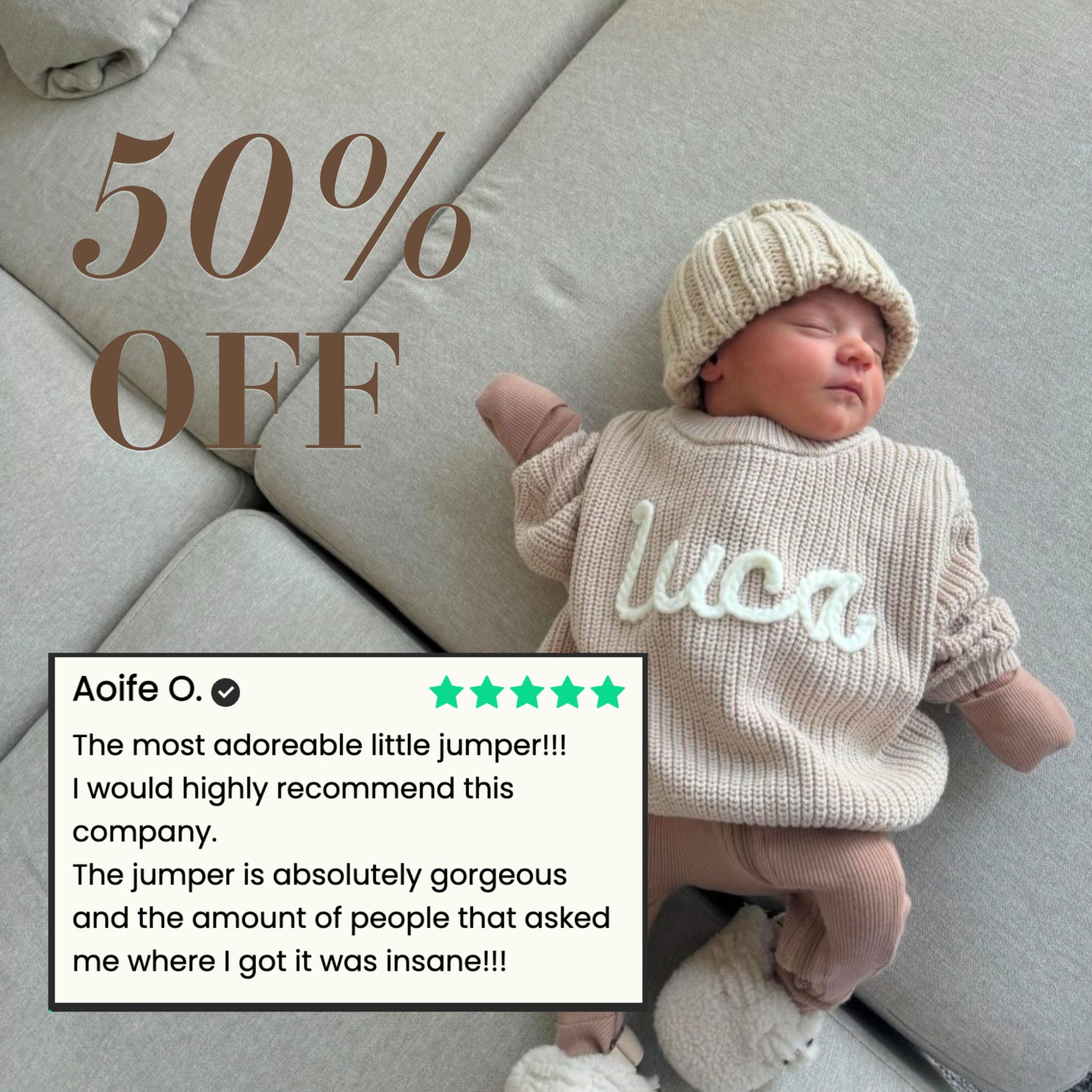 Wyld Bub Facebook ad: How Adorable Is This Sweater!