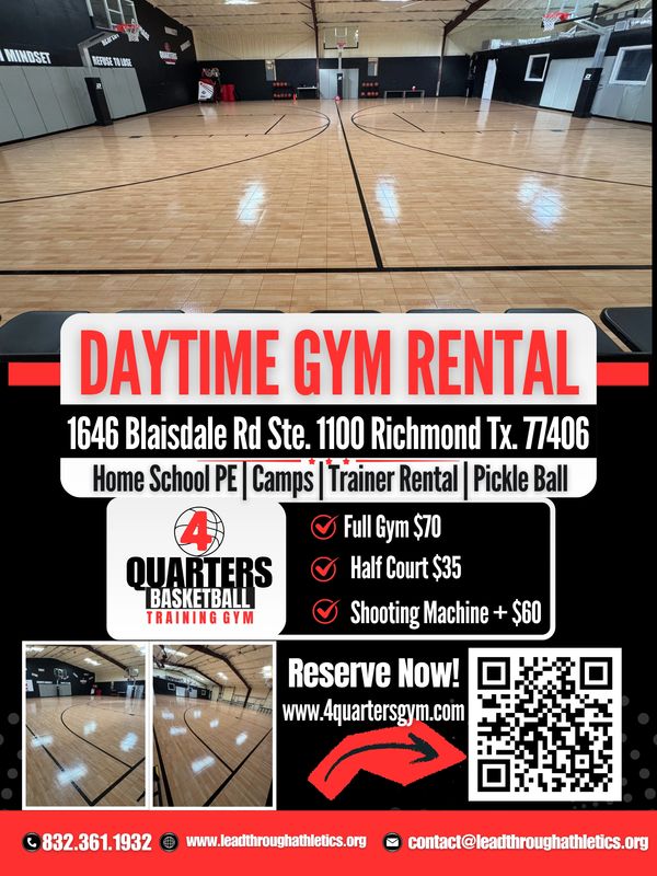 Lead Through Athletics Facebook ad: Need a gym during the day?