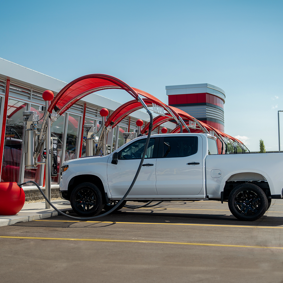Tommy's Express Car Wash Facebook ad: Experience a modern car wash and all of…