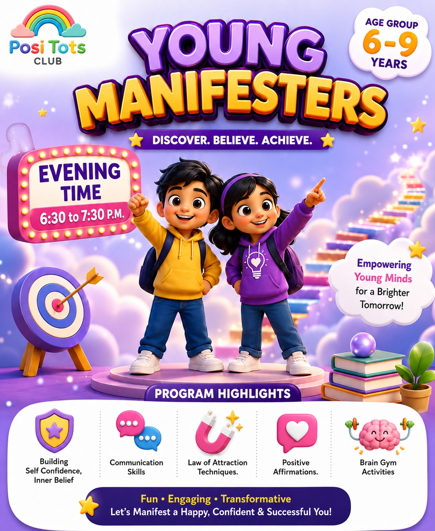 Posi Tots Club Facebook ad: JABALPUR PARENTS REGISTER