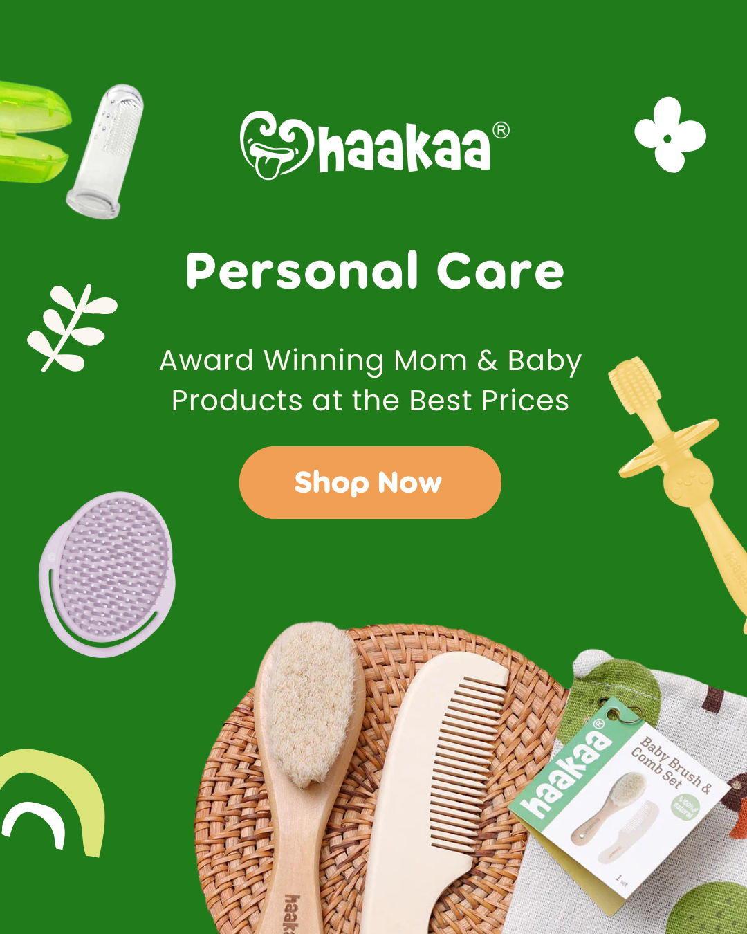 Peekaboo Kenya Facebook ad: Gentle personal care, trusted by parents.