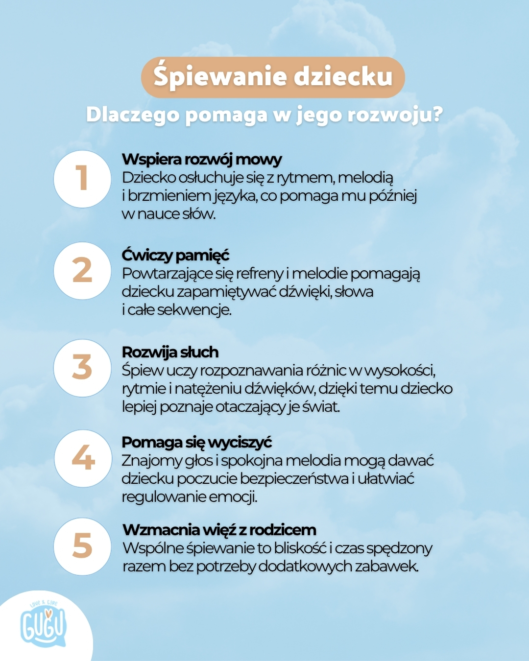 Gugu dla dzieci Facebook ad