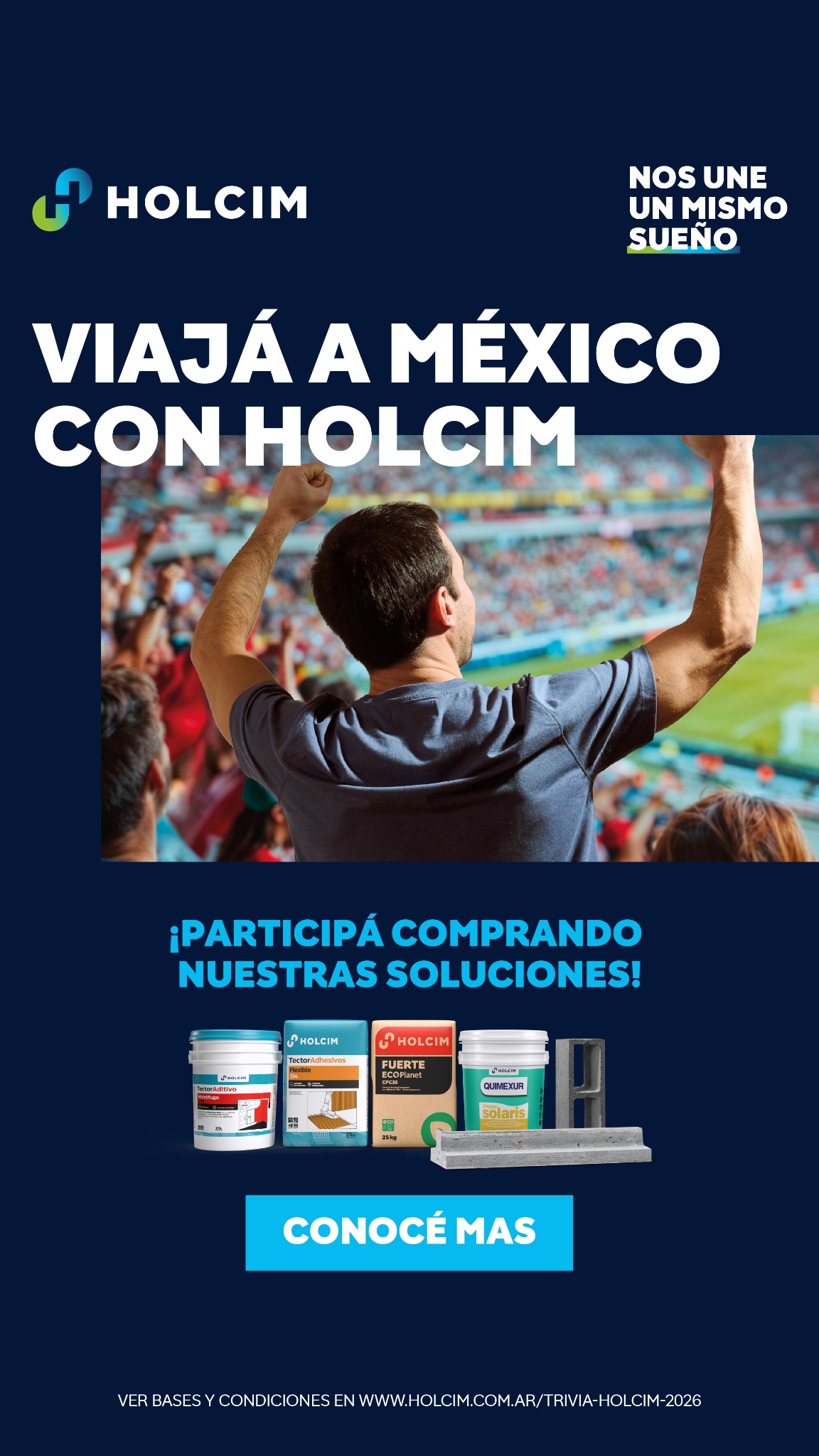 Holcim Argentina Facebook ad: EL QUIZ DE HOLCIM