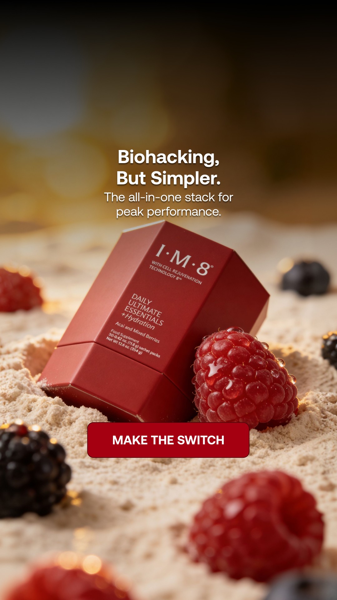 IM8 Health Facebook ad
