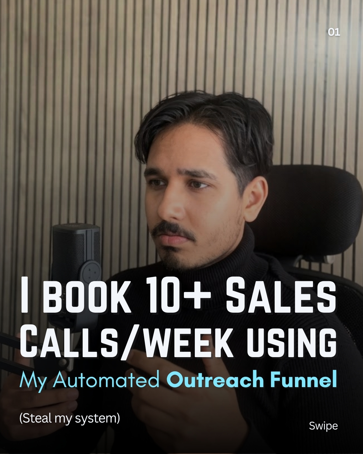 The Organic Buzz Facebook ad: Most people fail at outbound because they don't…