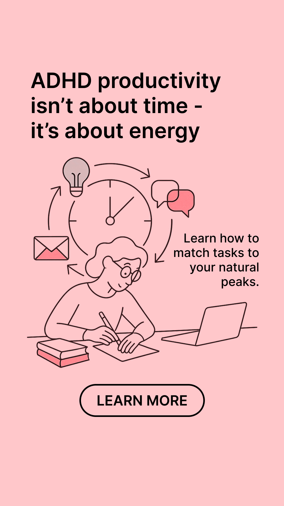 Rewire your ADHD brain Facebook ad