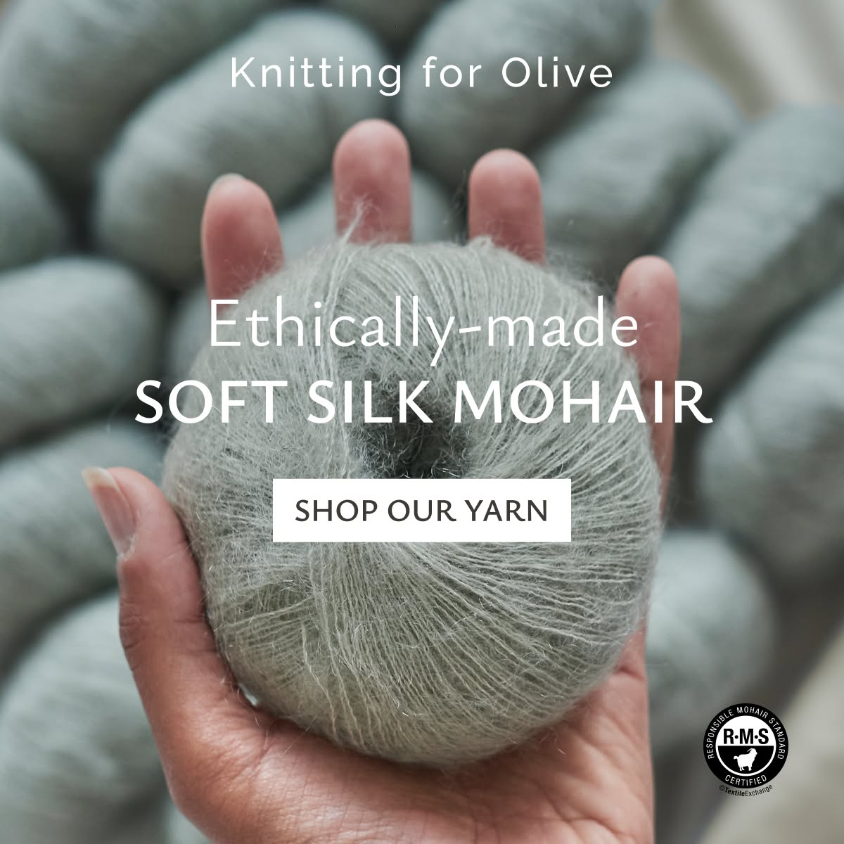 Knitting for Olive Facebook ad