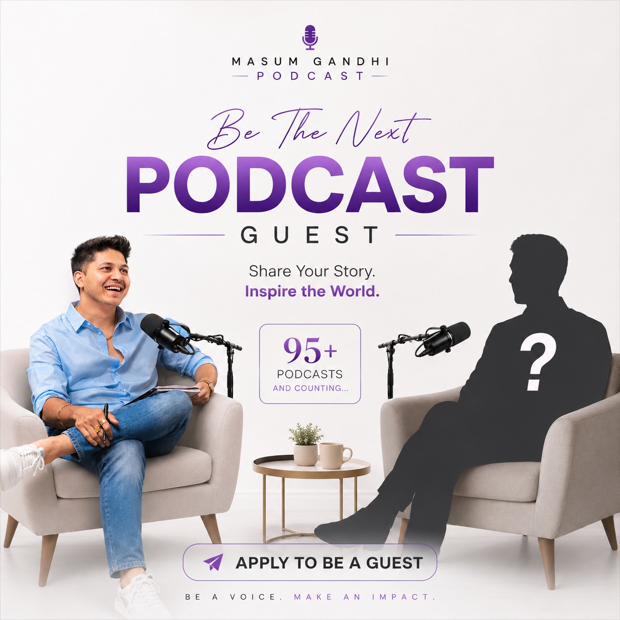 Insights By Masum Facebook ad: SCALE YOUR PERSONAL BRAND WITH CINEMA-GRADE PODCAST.