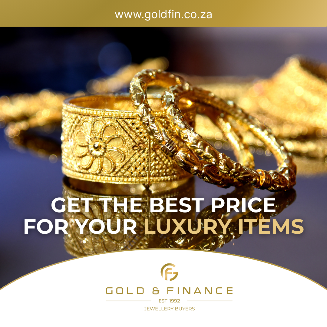 Gold & Finance Facebook ad: Sell your luxury items with confidence.