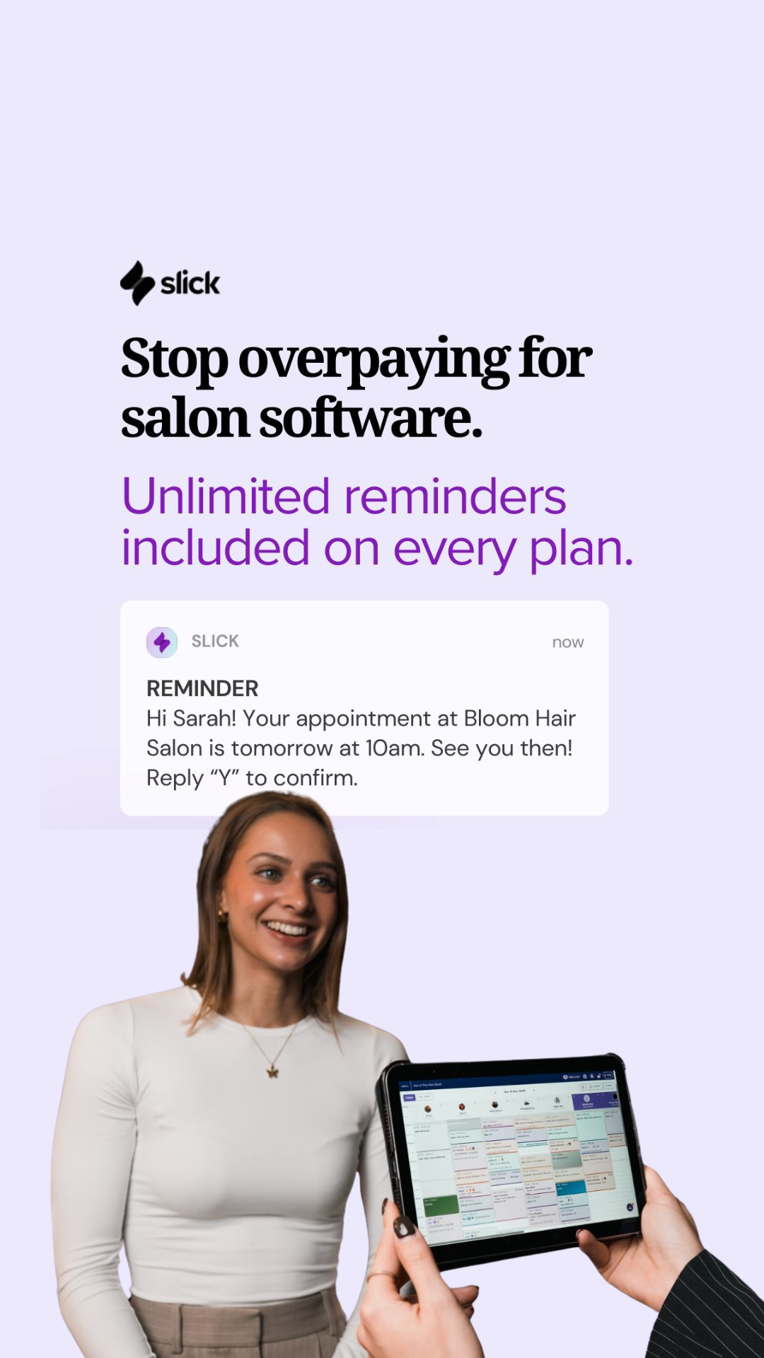 Slick Facebook ad