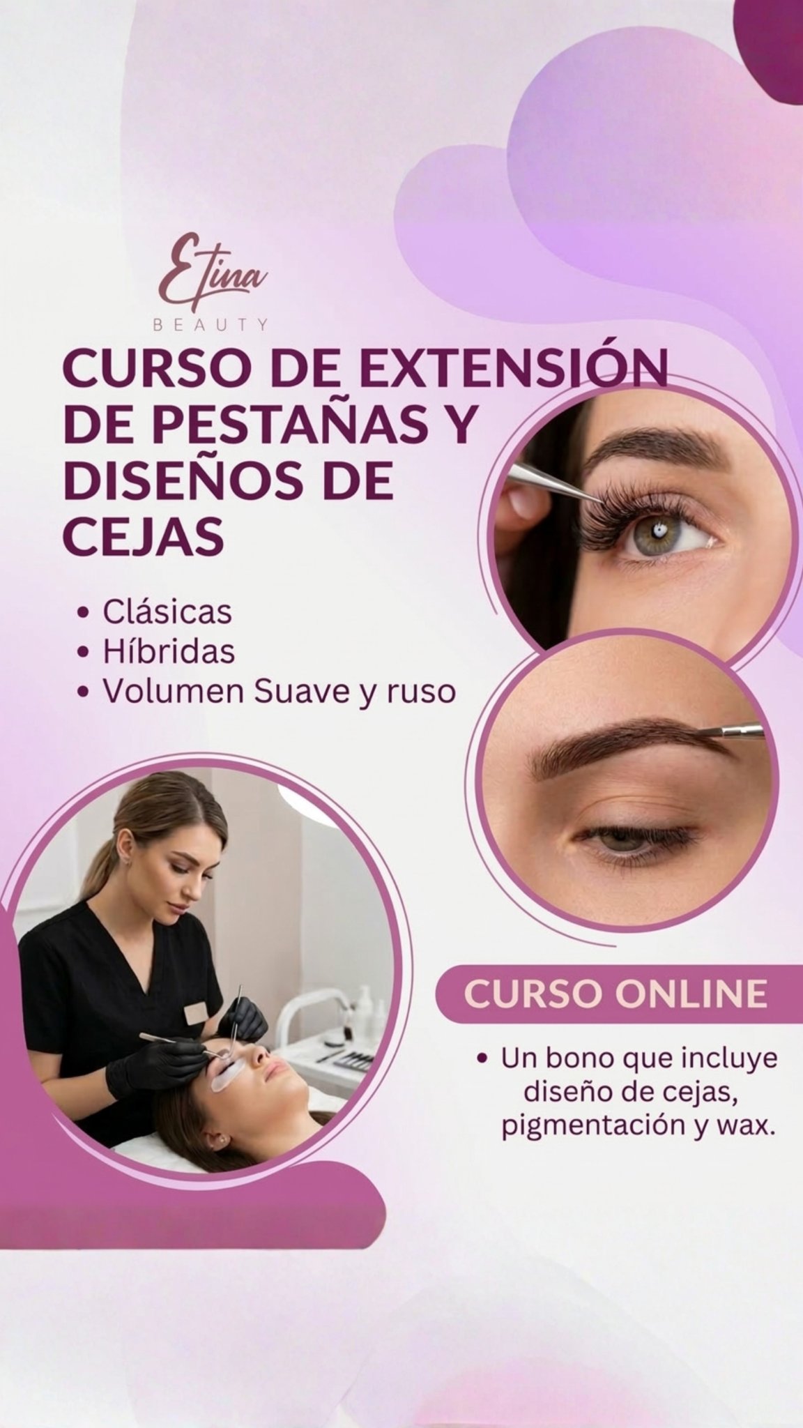Etina Beauty Facebook ad from Apr 3, 2026