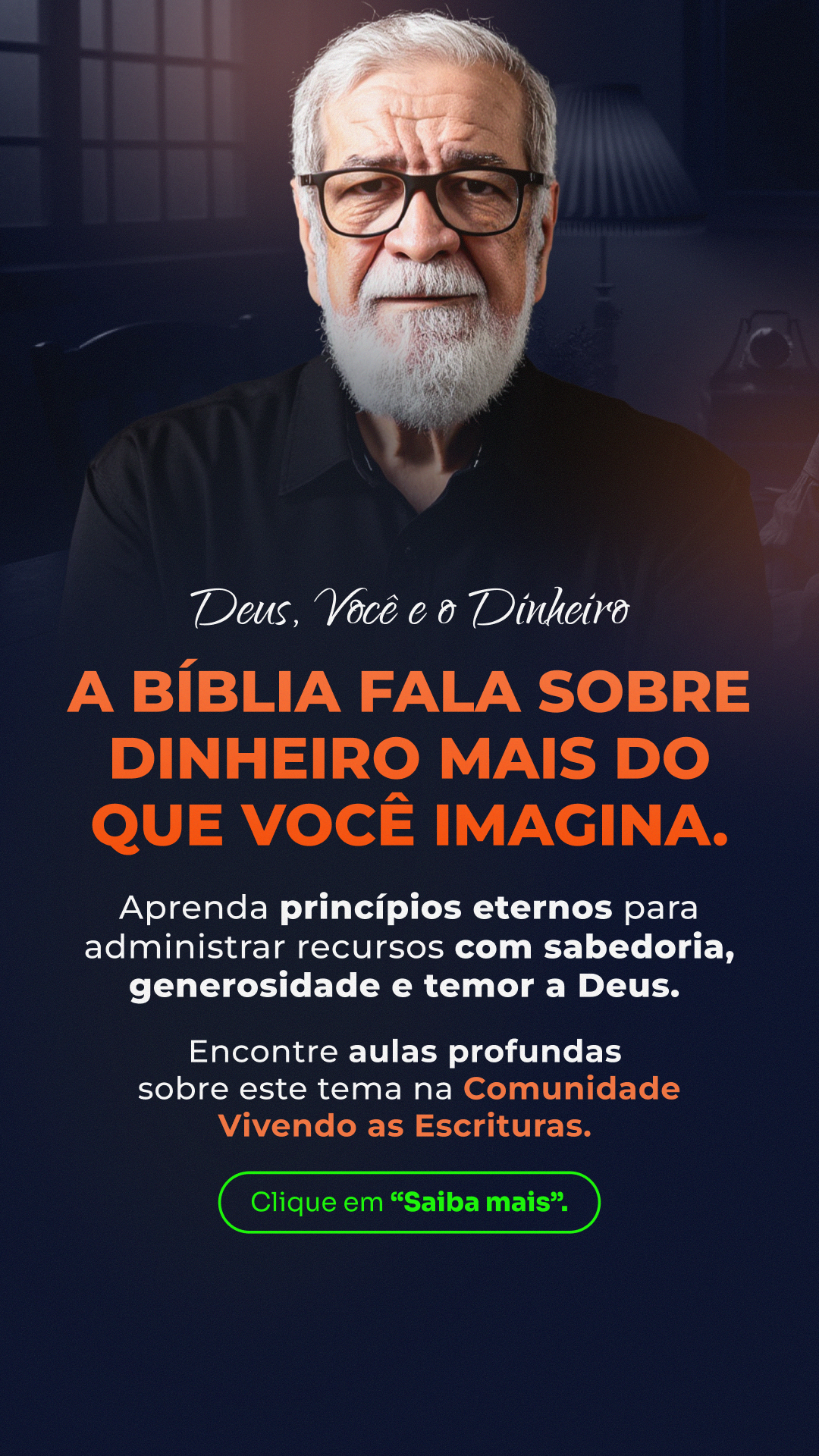 Vivendo as Escrituras Facebook ad from Aug 21, 2025