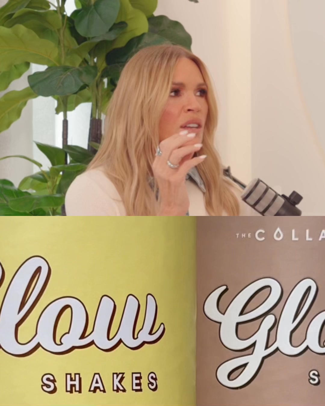 The Collagen Co. Facebook ad: Glow Shakes, nutrition on the go