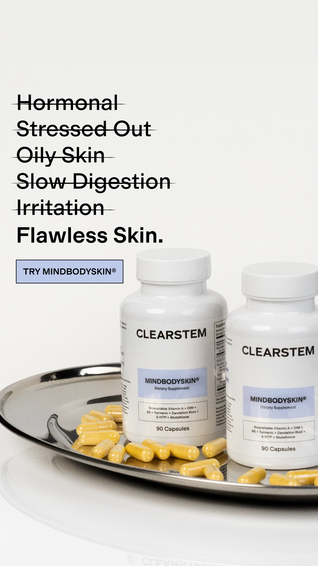 CLEARSTEM Skincare Facebook ad