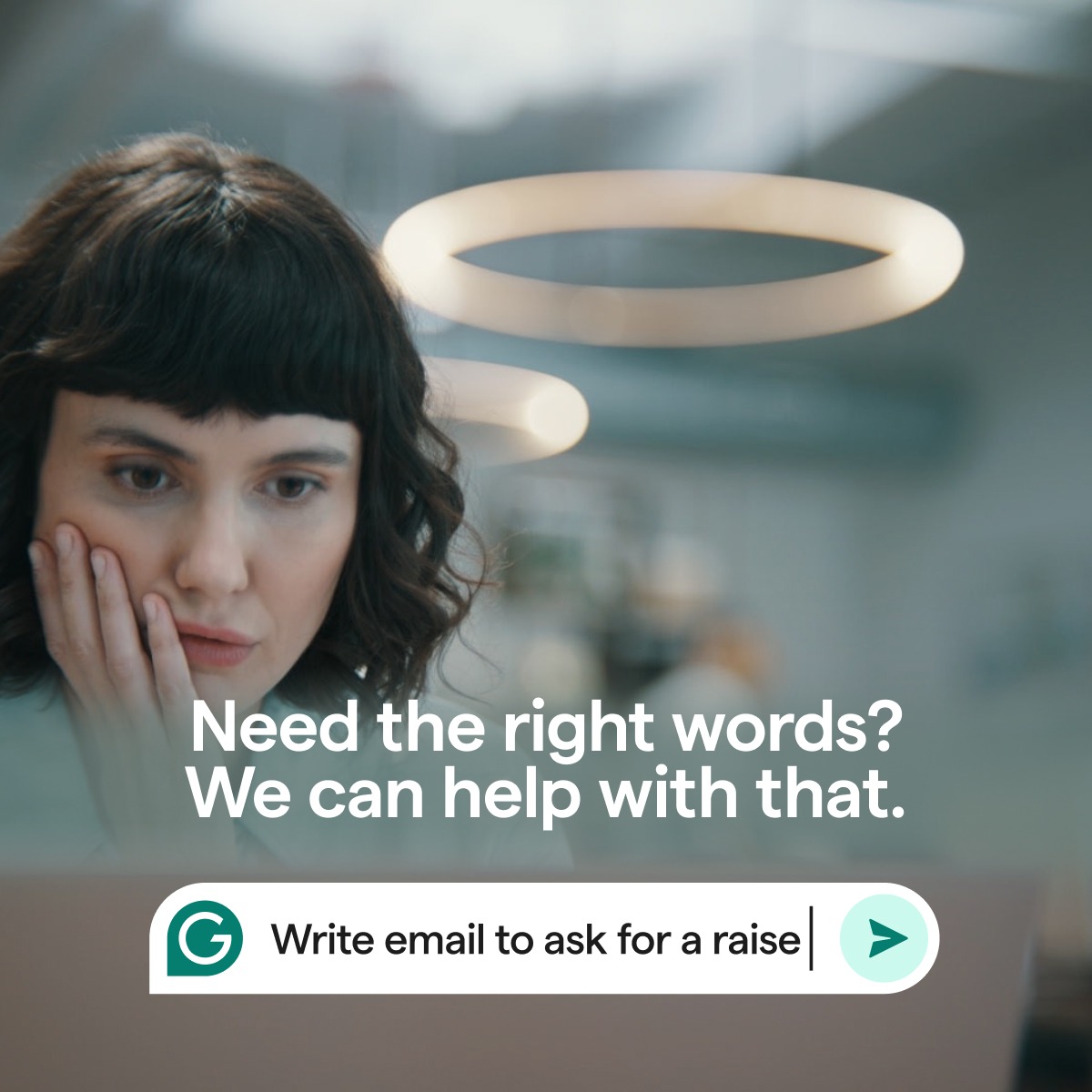 Grammarly Facebook ad
