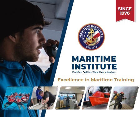 Maritime Institute - West Facebook ad: Maritime Training leaders