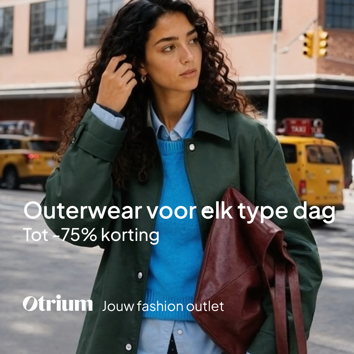 Otrium Facebook ad: Te koud, te warm, ineens regen.